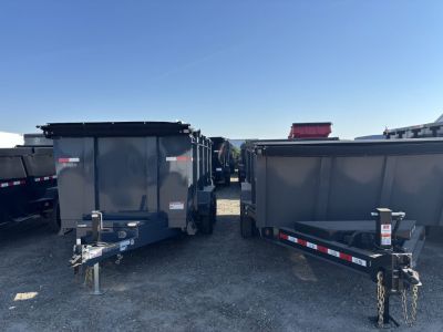 New GR 7'x16'x 42 Inch Walls Low-Profile Design Dump Trailer 14,000lbs GVWR