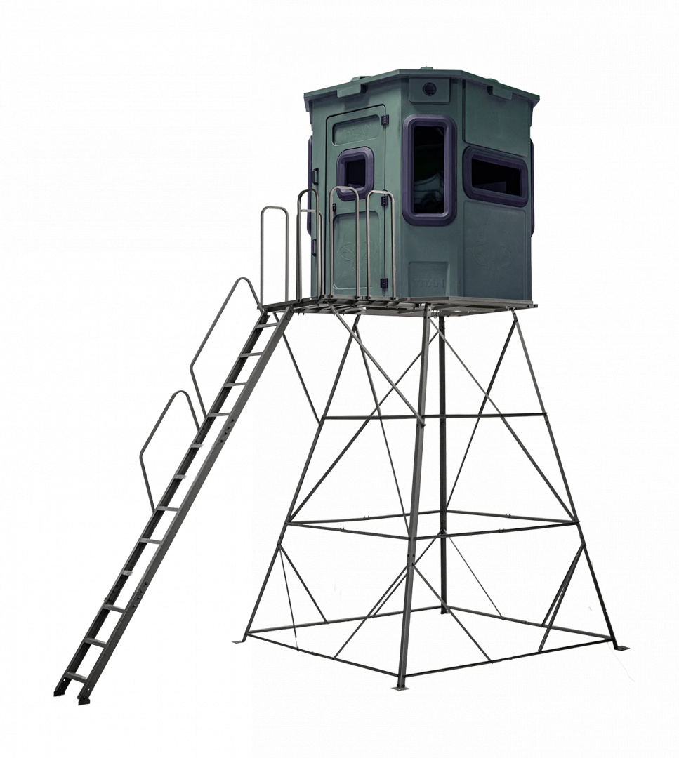 New 2025 Titan Hunting Blinds TITAN COMBO BLIND WITH 12FT TOWER AND 2FT PORCH EXTENSION Other