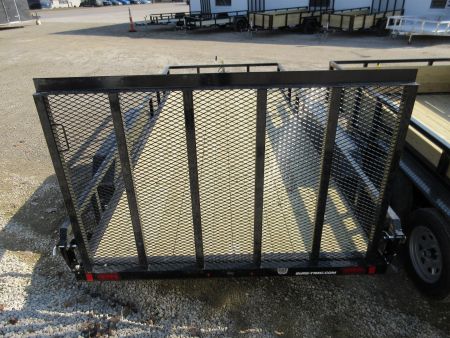 New 2026 Sure-Trac 7X16 TUBE TOP 7K Utility Trailer