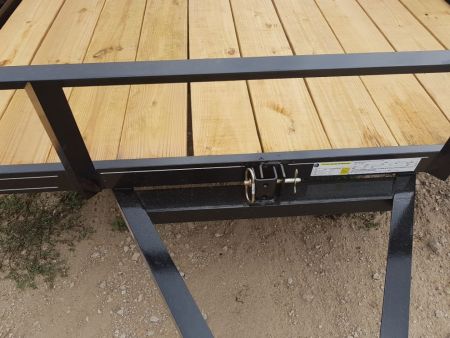 Used 2026 MEB 77 x10 Angle Iron Tilt Utility Trailer w/Board Holders