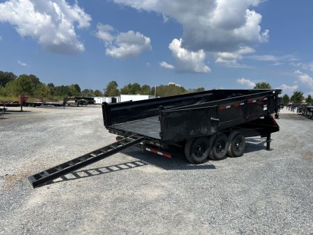 New 2026 MAXXD 96"X16' 21K Deckover Gooseneck Dump Trailer