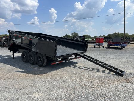 New 2026 MAXXD 96"X16' 21K Deckover Gooseneck Dump Trailer
