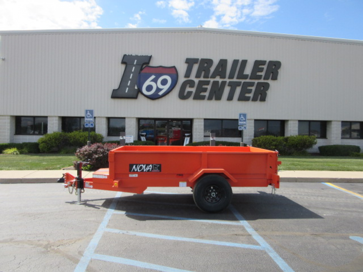 New 2025 Midsota 5 x 10 NDT6010-BP-052 Dump Trailer