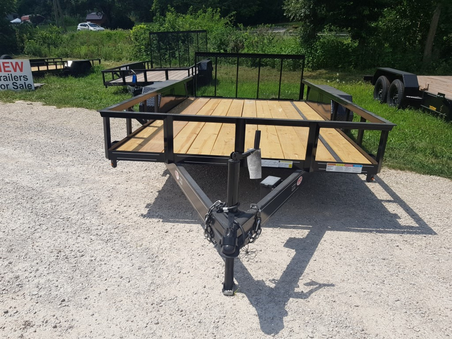 New 2027 MEB 77x14 Utility w/Gate and Brake 7K