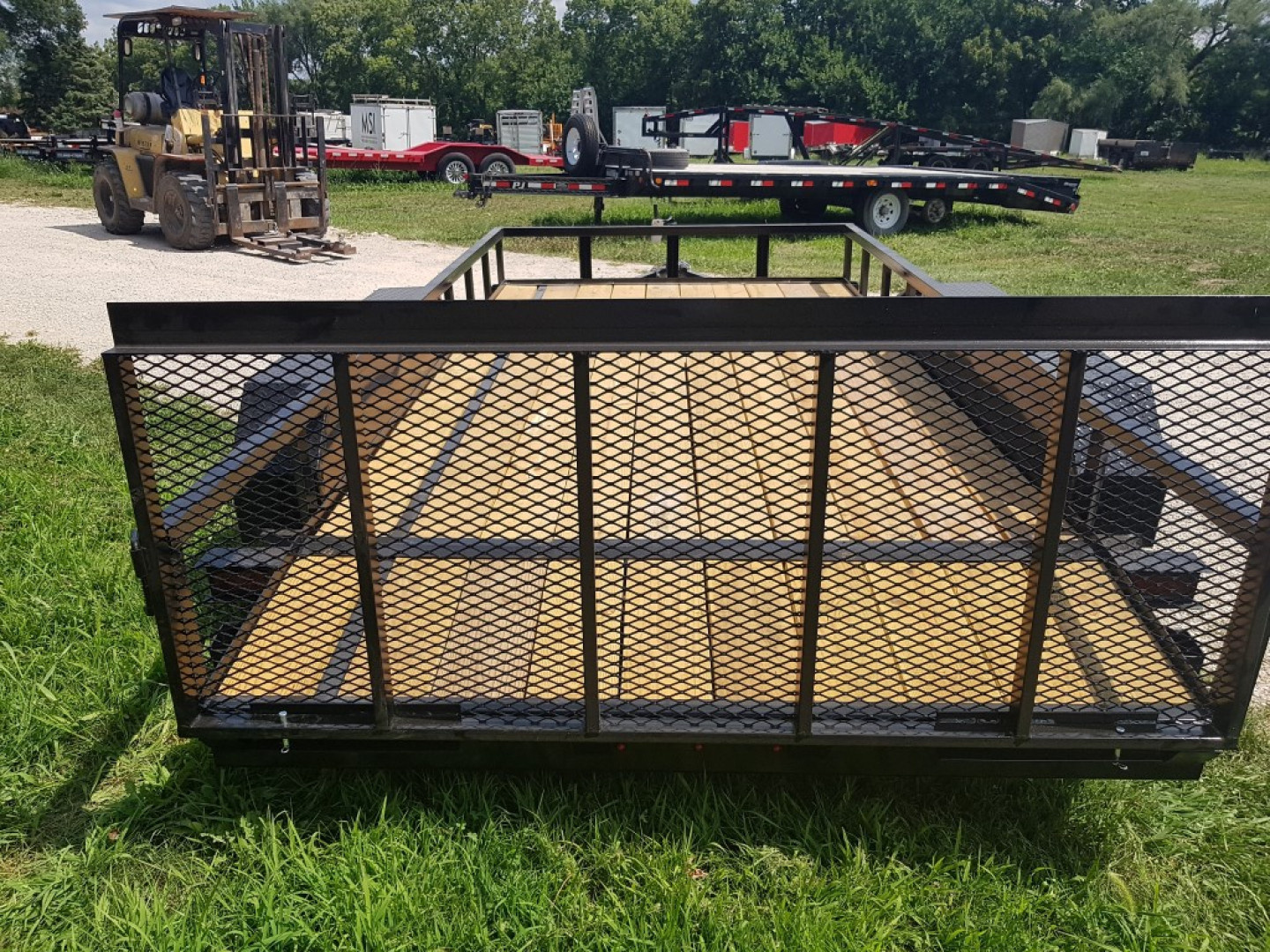 New 2027 MEB 77x14 Utility w/Gate and Brake 7K