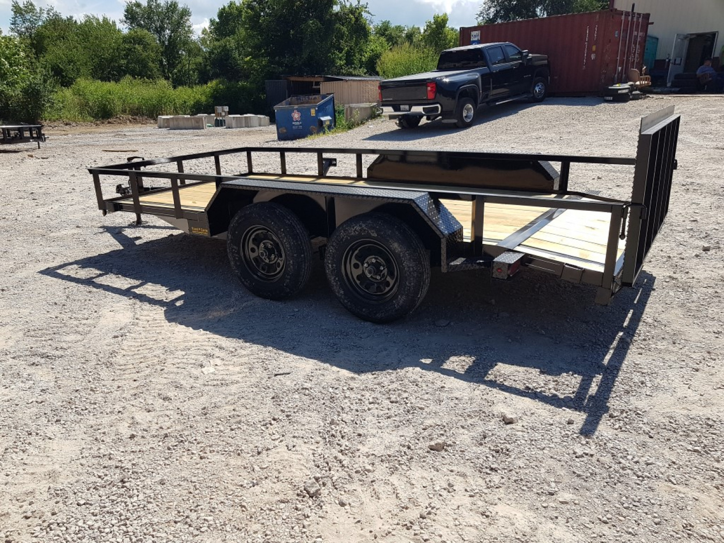 New 2027 MEB 77x14 Utility w/Gate and Brake 7K