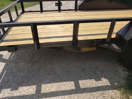 New 2027 MEB 77x14 Utility w/Gate and Brake 7K