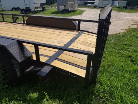New 2027 MEB 77x14 Utility w/Gate and Brake 7K