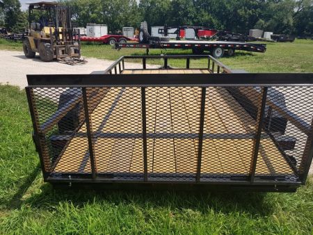New 2027 MEB 77x14 Utility w/Gate and Brake 7K