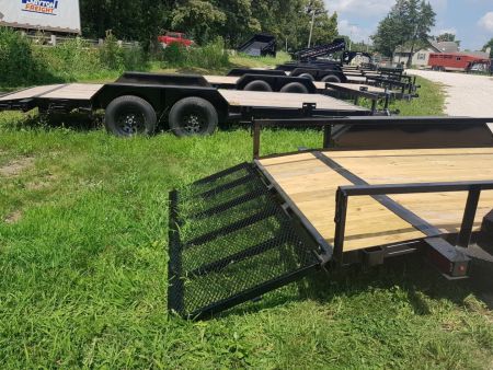 New 2027 MEB 77x14 Utility w/Gate and Brake 7K