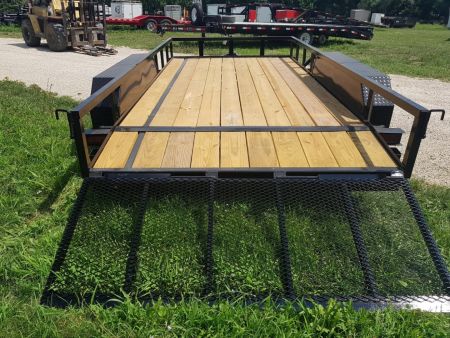 New 2027 MEB 77x14 Utility w/Gate and Brake 7K
