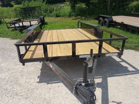 New 2027 MEB 77x14 Utility w/Gate and Brake 7K