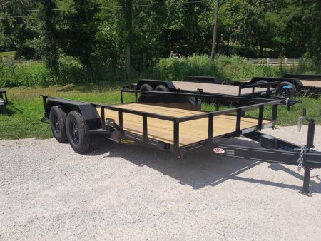 New 2027 MEB 77x14 Utility w/Gate and Brake 7K