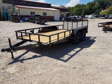 New 2027 MEB 77x14 Utility w/Gate and Brake 7K