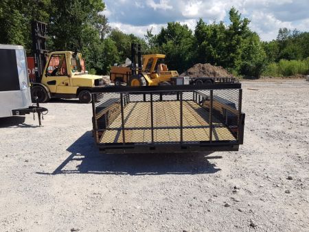 New 2027 MEB 77x14 Utility w/Gate and Brake 7K