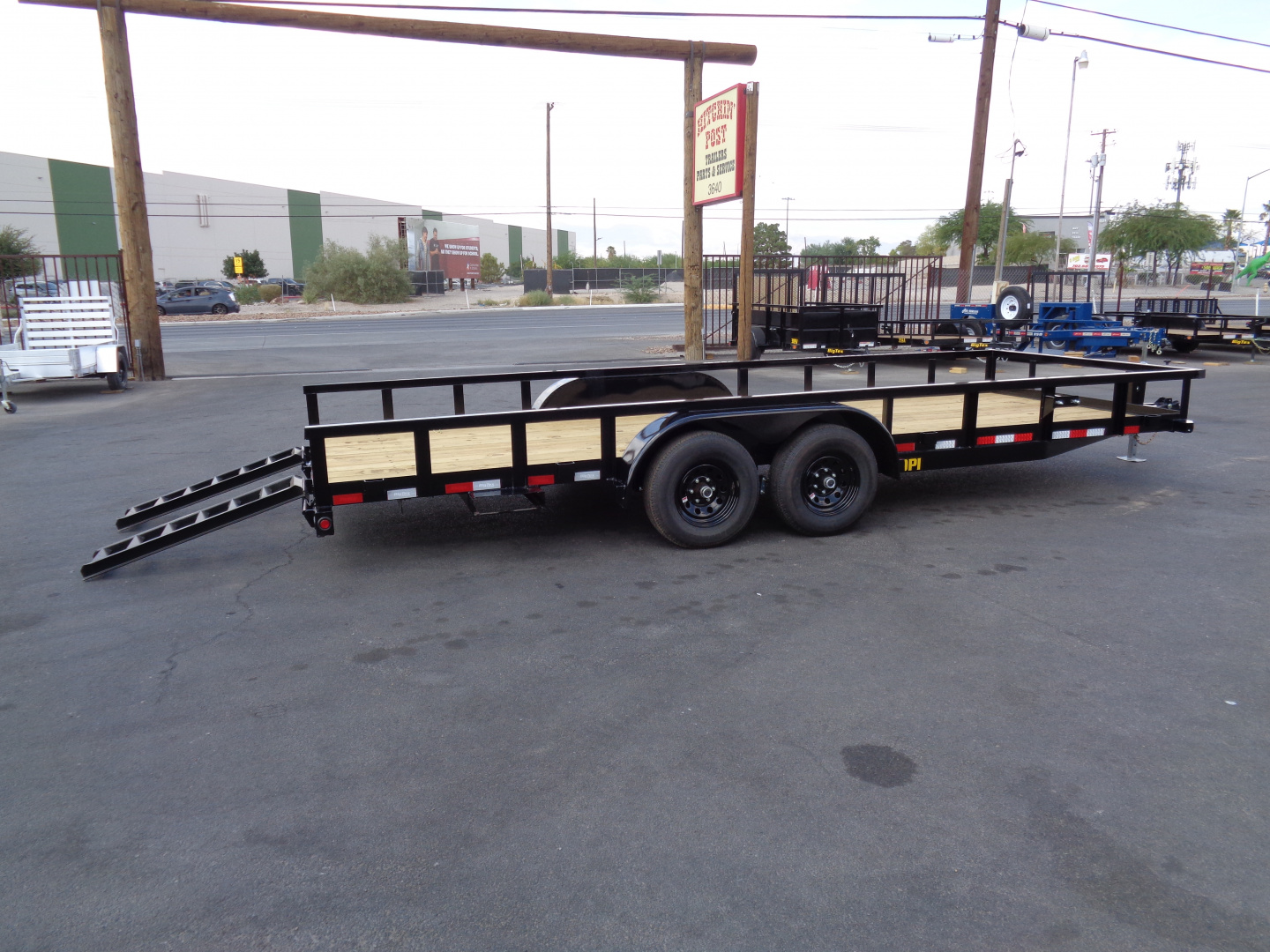 New 2026 Big Tex Trailers * 10PI-20 * 20Ft Tandem Axle 10K Utility Trailer w/ Slide-In-Ramps