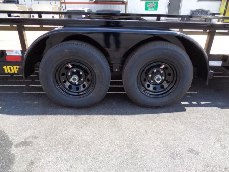 New 2026 Big Tex Trailers * 10PI-20 * 20Ft Tandem Axle 10K Utility Trailer w/ Slide-In-Ramps