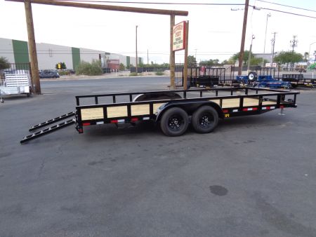 New 2026 Big Tex Trailers * 10PI-20 * 20Ft Tandem Axle 10K Utility Trailer w/ Slide-In-Ramps