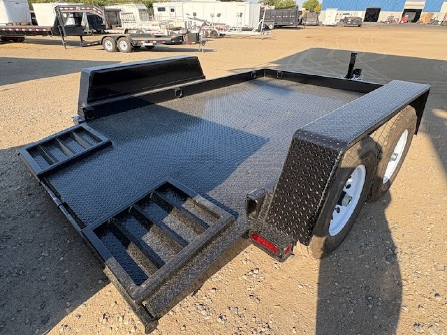 New 2026 84" Wide 14k Jump/Farm Trailer