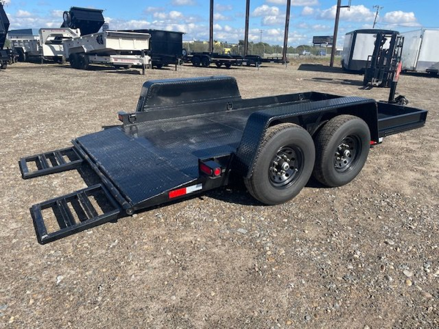 New 2026 84" Wide 14k Jump/Farm Trailer