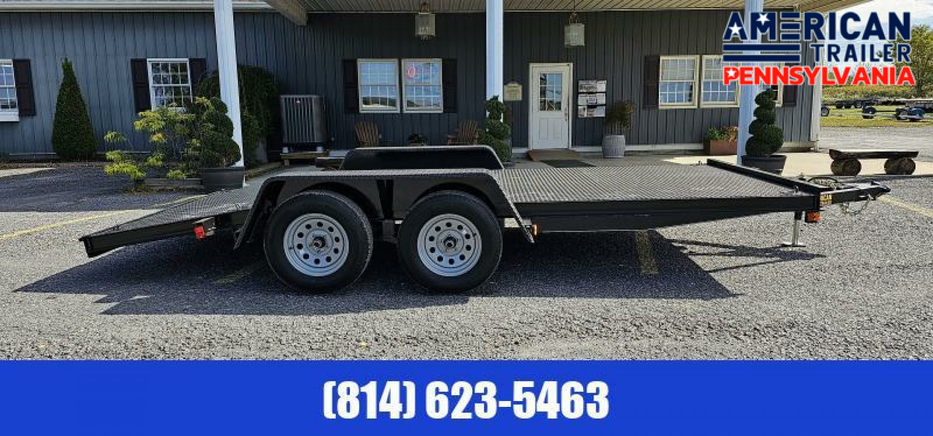 New Quality Trailers Economy Diamond Deck Car Hauler 16' - 7K GVWR