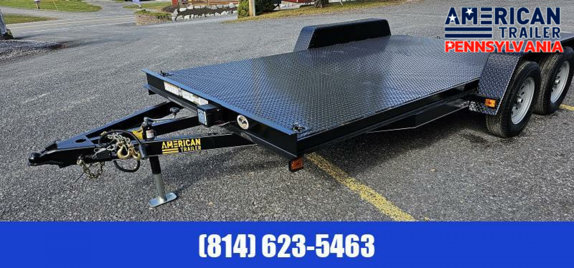 New Quality Trailers Economy Diamond Deck Car Hauler 16' - 7K GVWR