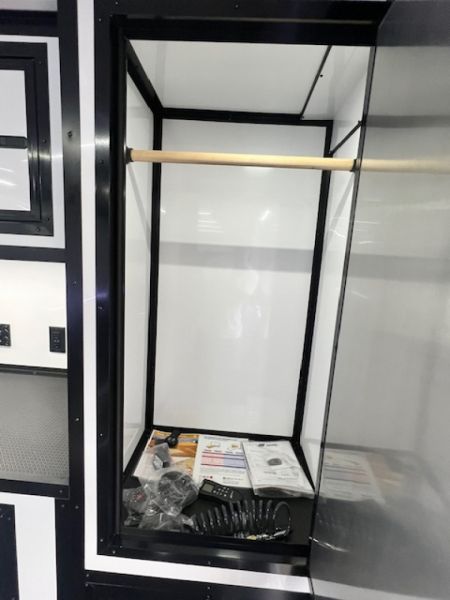New Outlaw Race Trailer 8.5x26 14K White/Black-Out Race PKG #2