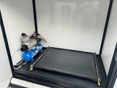 New Outlaw Race Trailer 8.5x26 14K White/Black-Out Race PKG #2