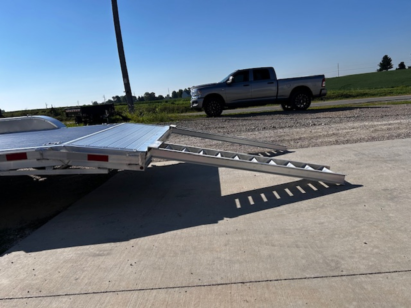 New 2026 H&H Trailers 82X18 7K ALUMINUM Car / Racing Trailer