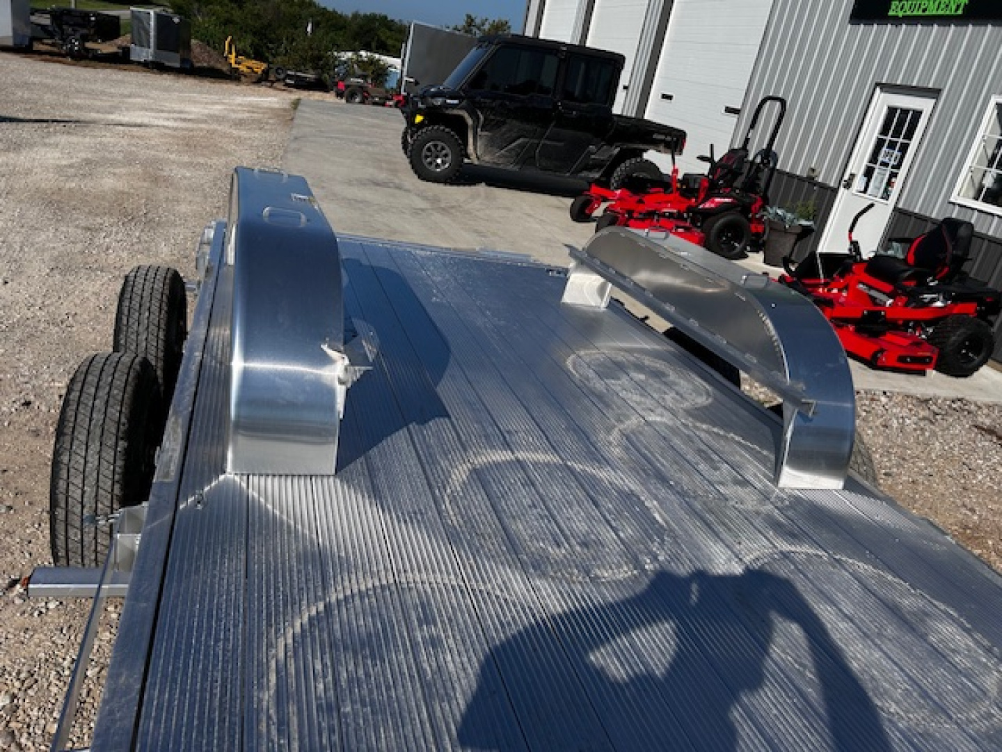 New 2026 H&H Trailers 82X18 7K ALUMINUM Car / Racing Trailer