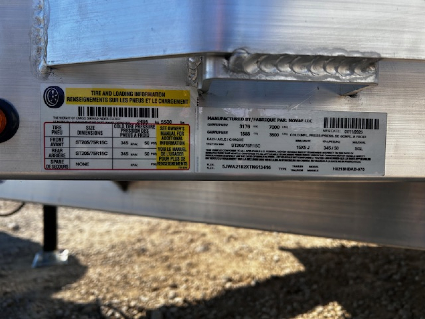 New 2026 H&H Trailers 82X18 7K ALUMINUM Car / Racing Trailer