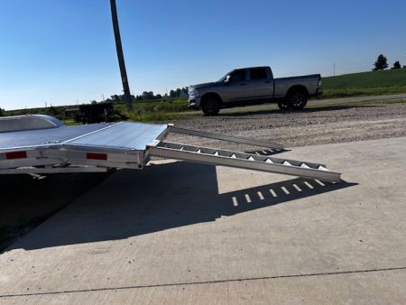 New 2026 H&H Trailers 82X18 7K ALUMINUM Car / Racing Trailer