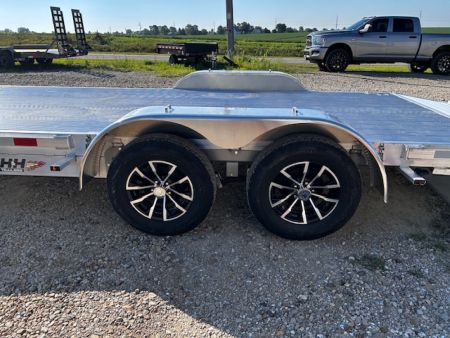 New 2026 H&H Trailers 82X18 7K ALUMINUM Car / Racing Trailer