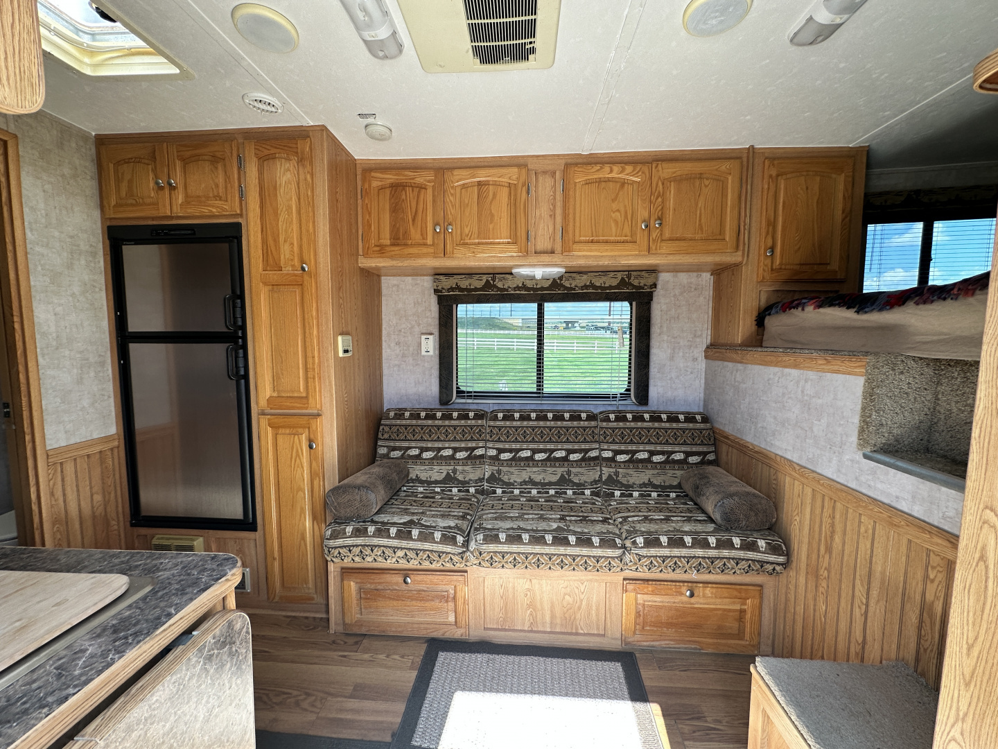 Used 2007 Bison Trailers 3H 10' LQ Horse Trailer