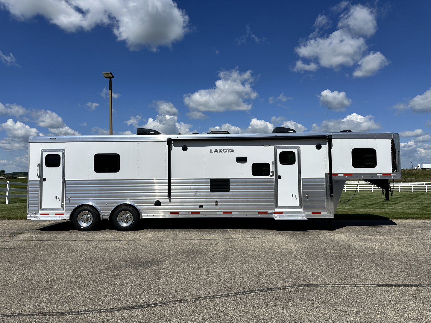 New 2026 Lakota 14' Toy Hauler 13' LQ ATV Trailer