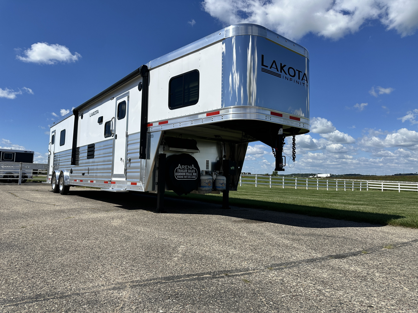 New 2026 Lakota 14' Toy Hauler 13' LQ ATV Trailer