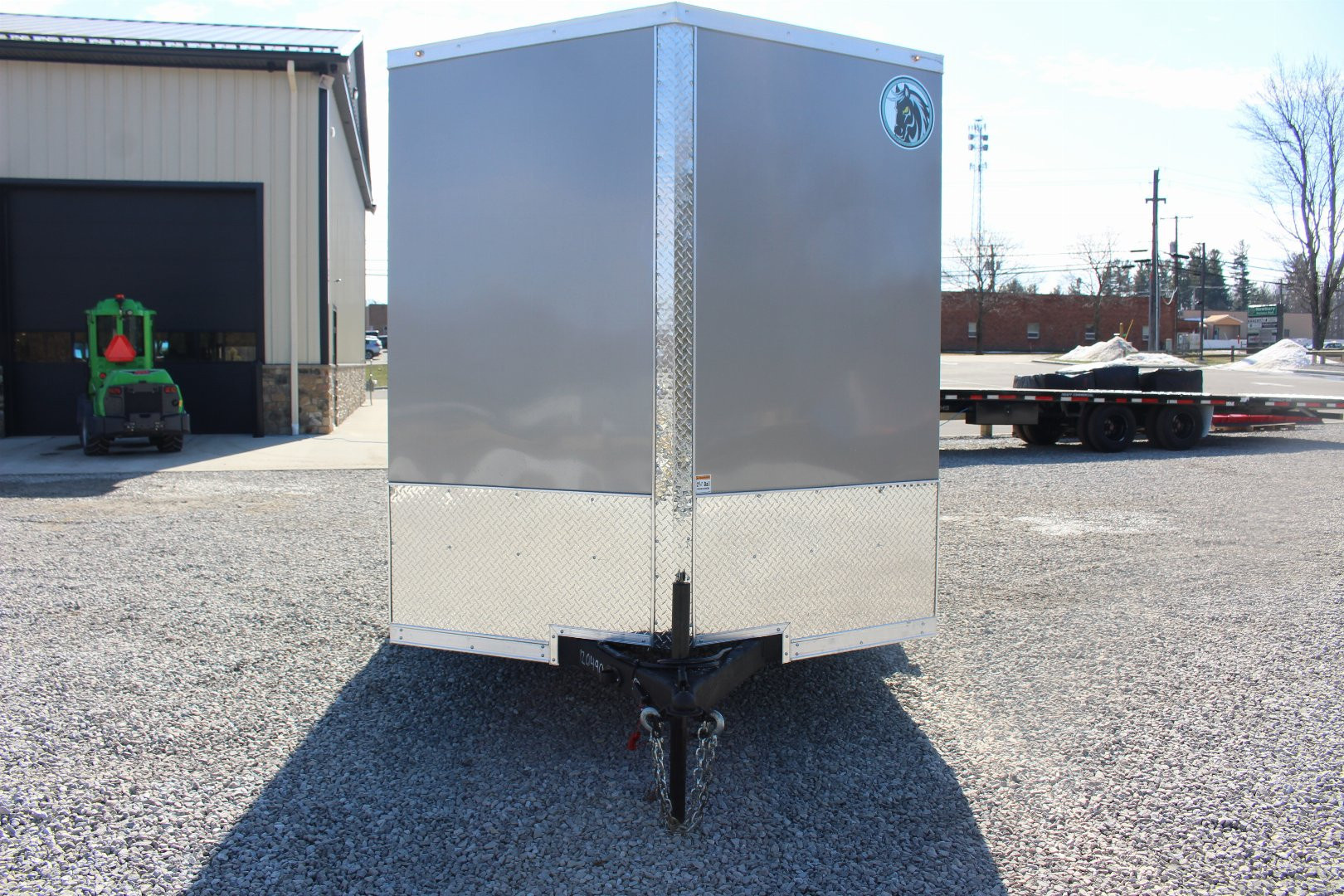 New 2026 Darkhorse Cargo 7' x 12' Enclosed Trailer - Ramp Door - 7' Interior Height - 7000# GVW