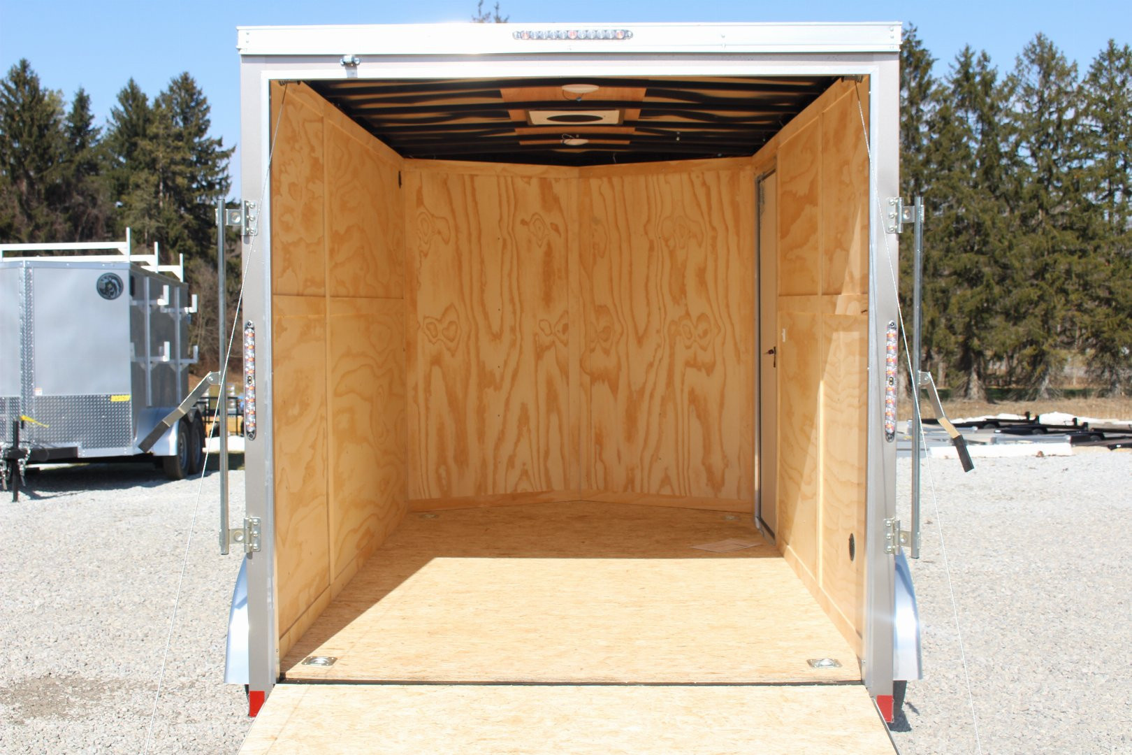 New 2026 Darkhorse Cargo 7' x 12' Enclosed Trailer - Ramp Door - 7' Interior Height - 7000# GVW