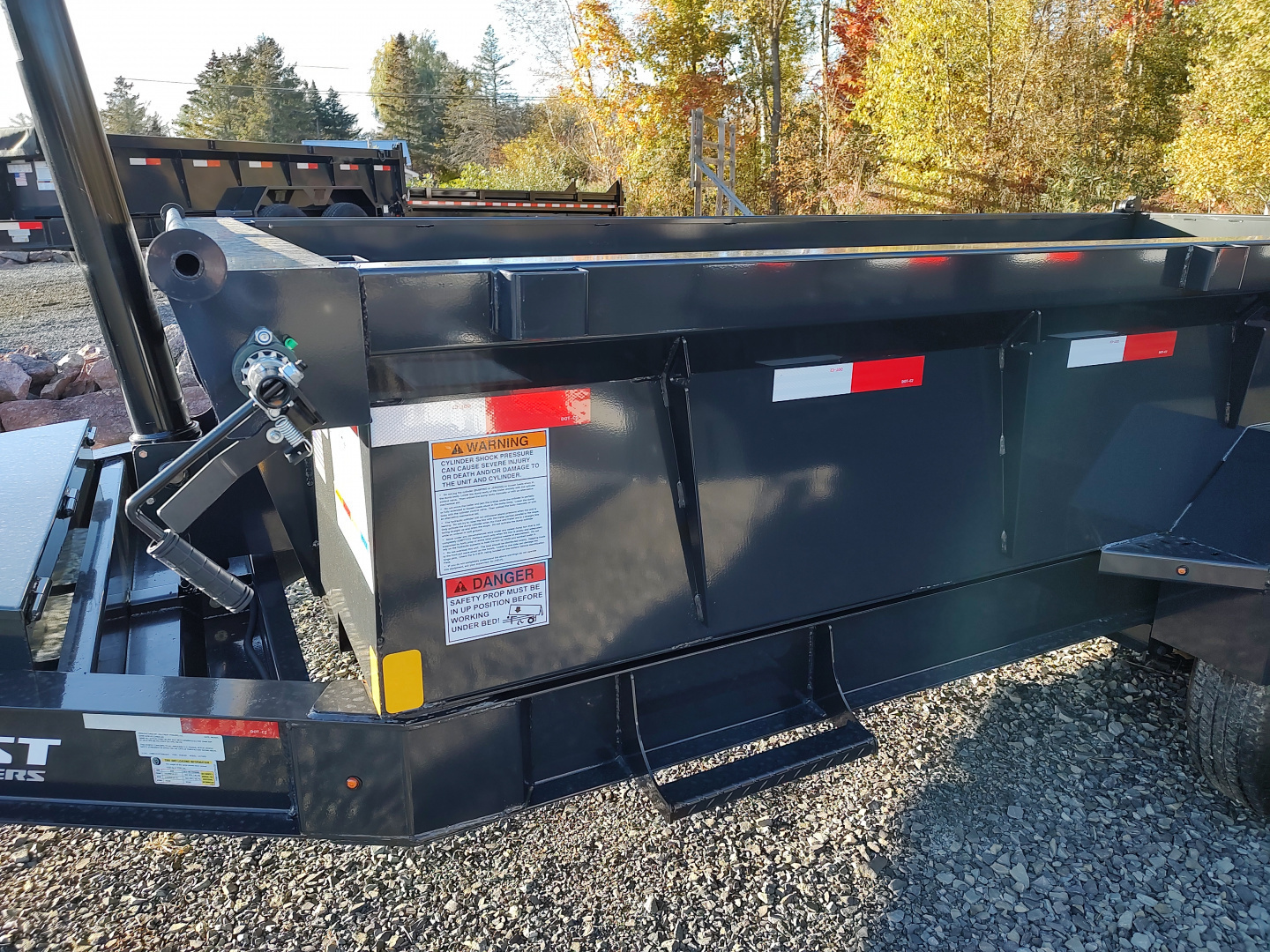 New 2026 Hillcrest Trailers 7'X14' HD 14K GVW Dump Trailer