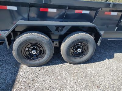 New 2026 Hillcrest Trailers 7'X14' HD 14K GVW Dump Trailer