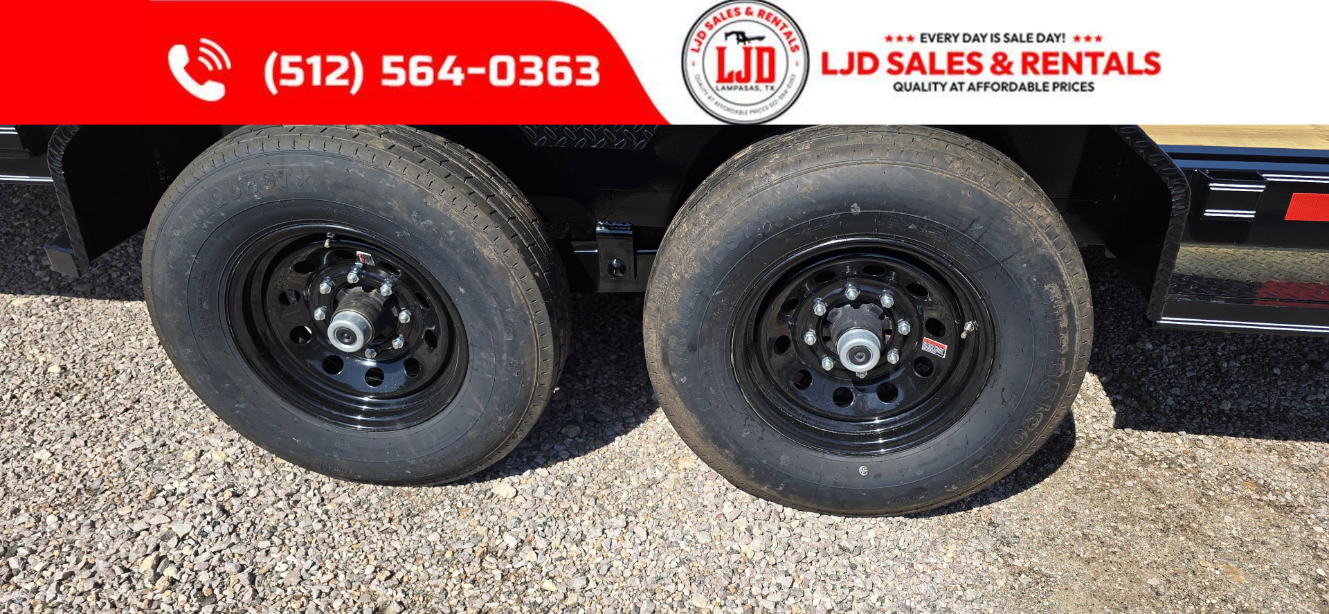 New 2025 AMW - Tilt Trailer / Equipment Trailer 22'- Heavy Duty
