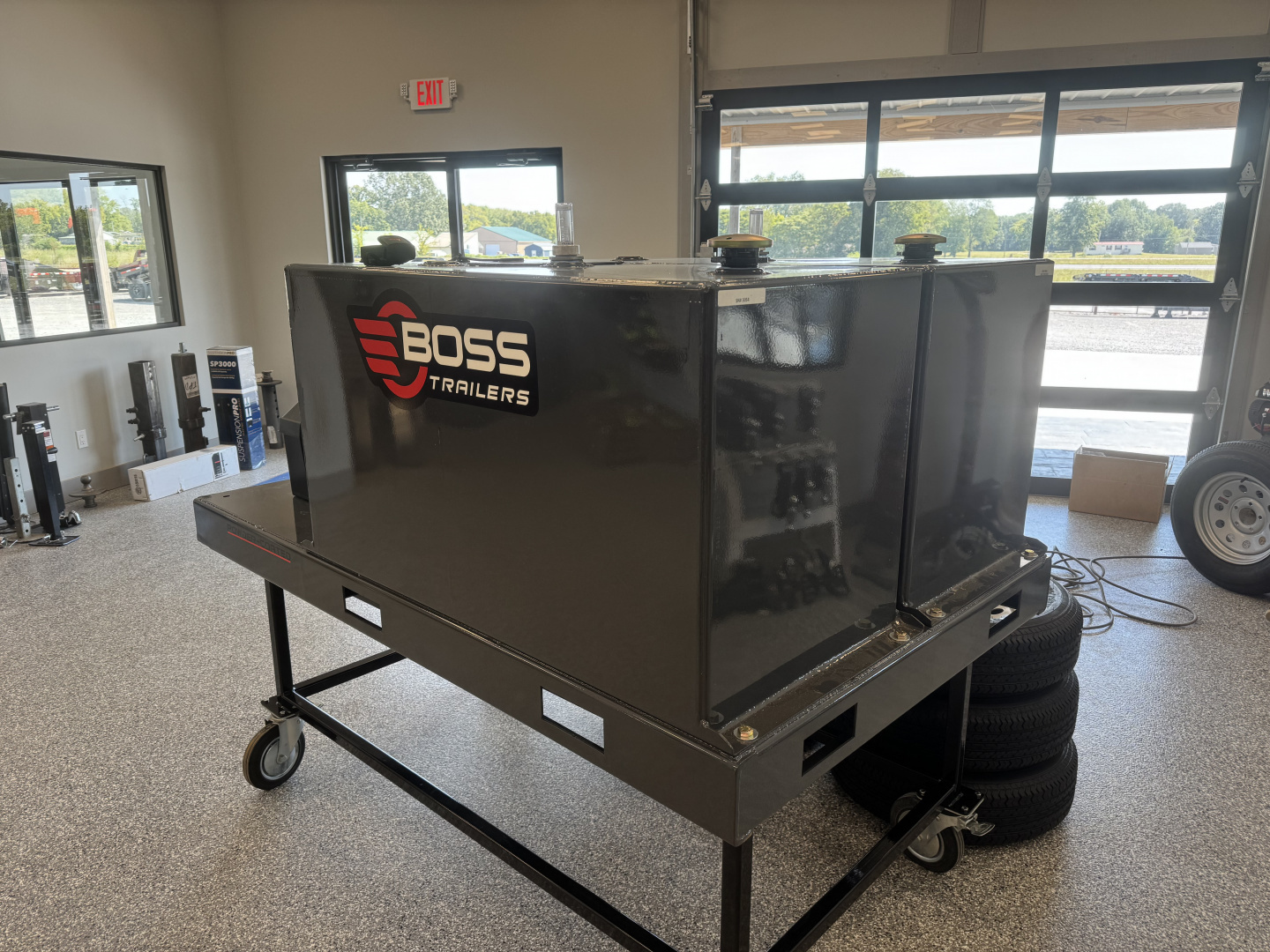 New 2026 Boss Fuel Tank Trailer | 74" x 47"