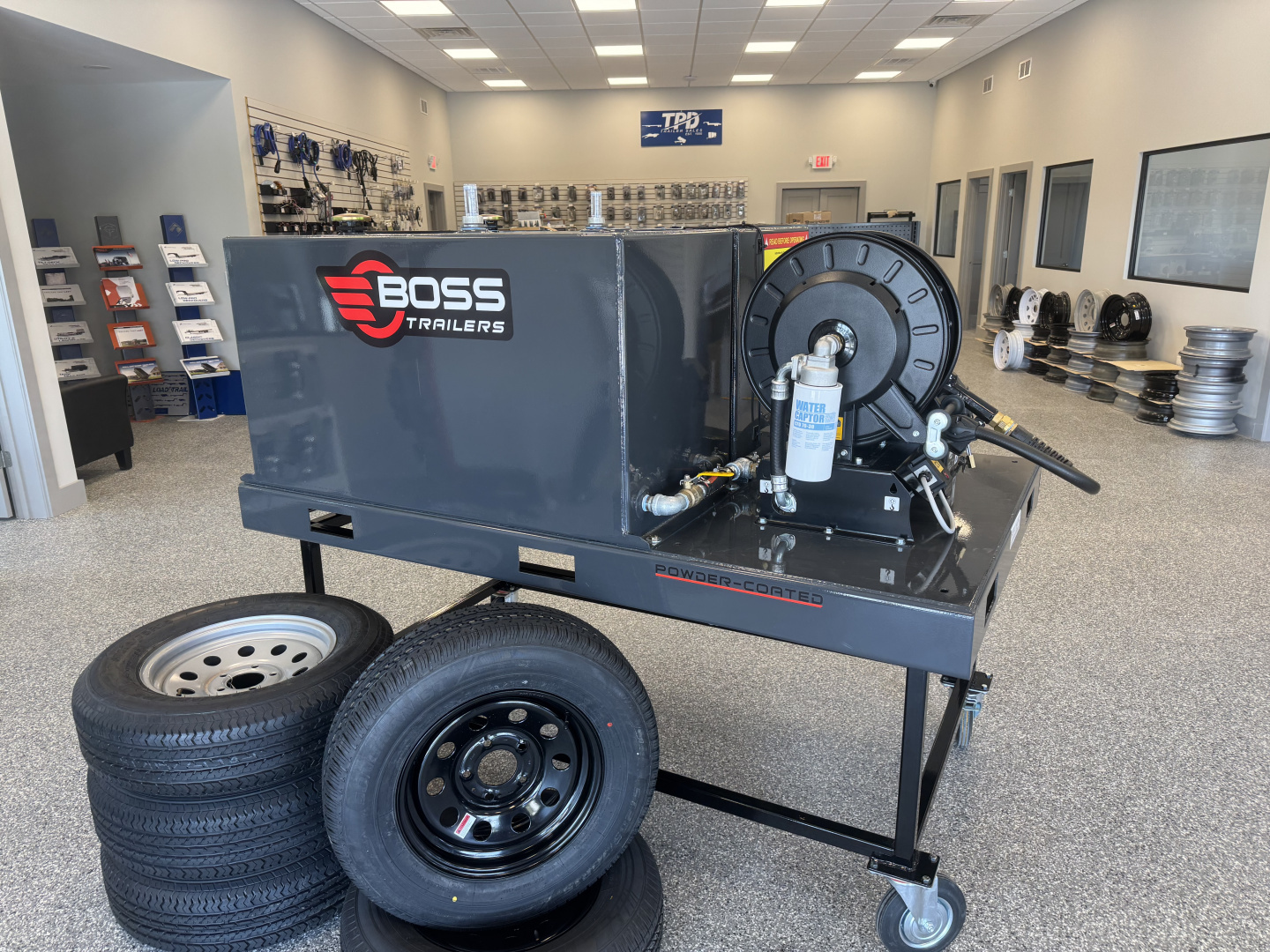 New 2026 Boss Fuel Tank Trailer | 74" x 47"