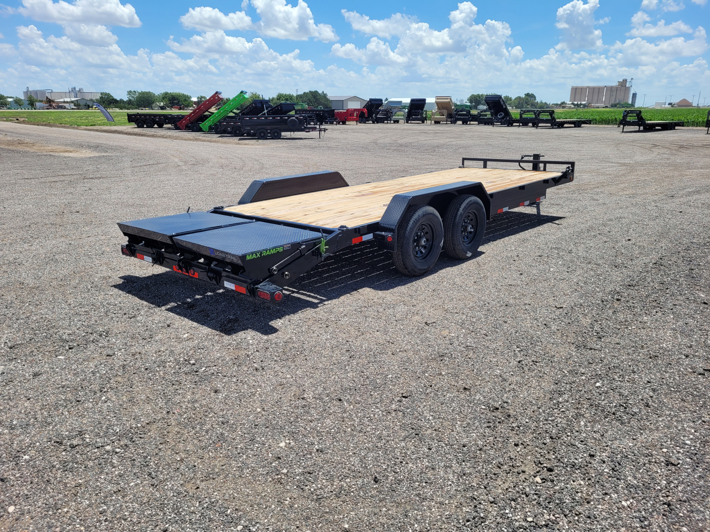 New 2026 Load Trail 83"x22' Carhauler Trailer W/Max Ramps