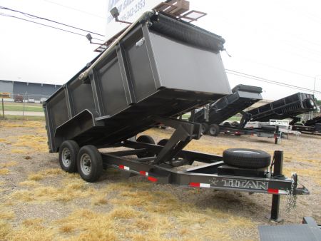 New 2026 Titan Trailer Dump Dump Trailer