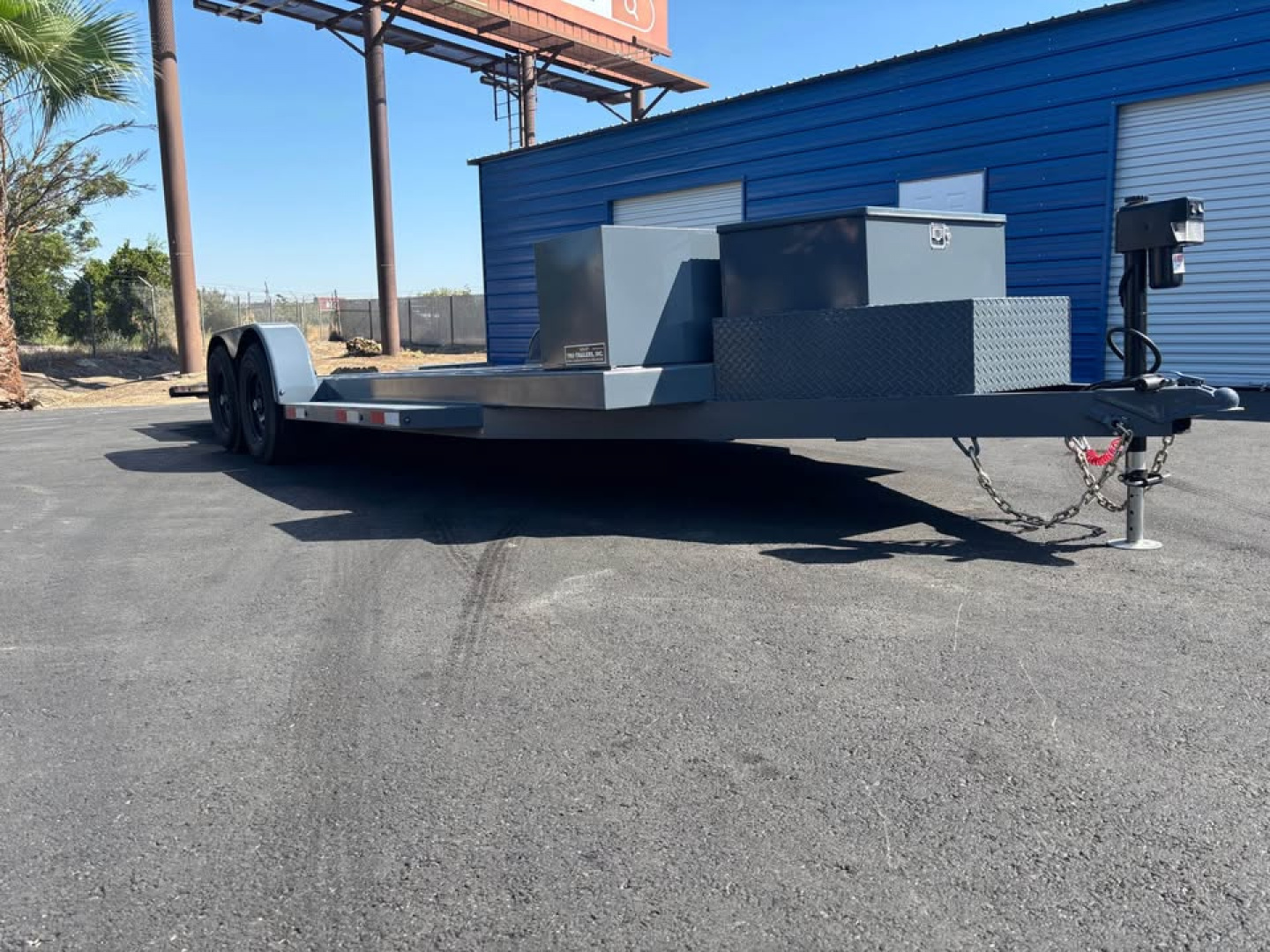 New 2026 TRU 7'x24' Custom Power Tilt Car Hauler/ Racing 10k
