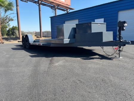 New 2026 TRU 7'x24' Custom Power Tilt Car Hauler/ Racing 10k