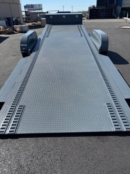 New 2026 TRU 7'x24' Custom Power Tilt Car Hauler/ Racing 10k
