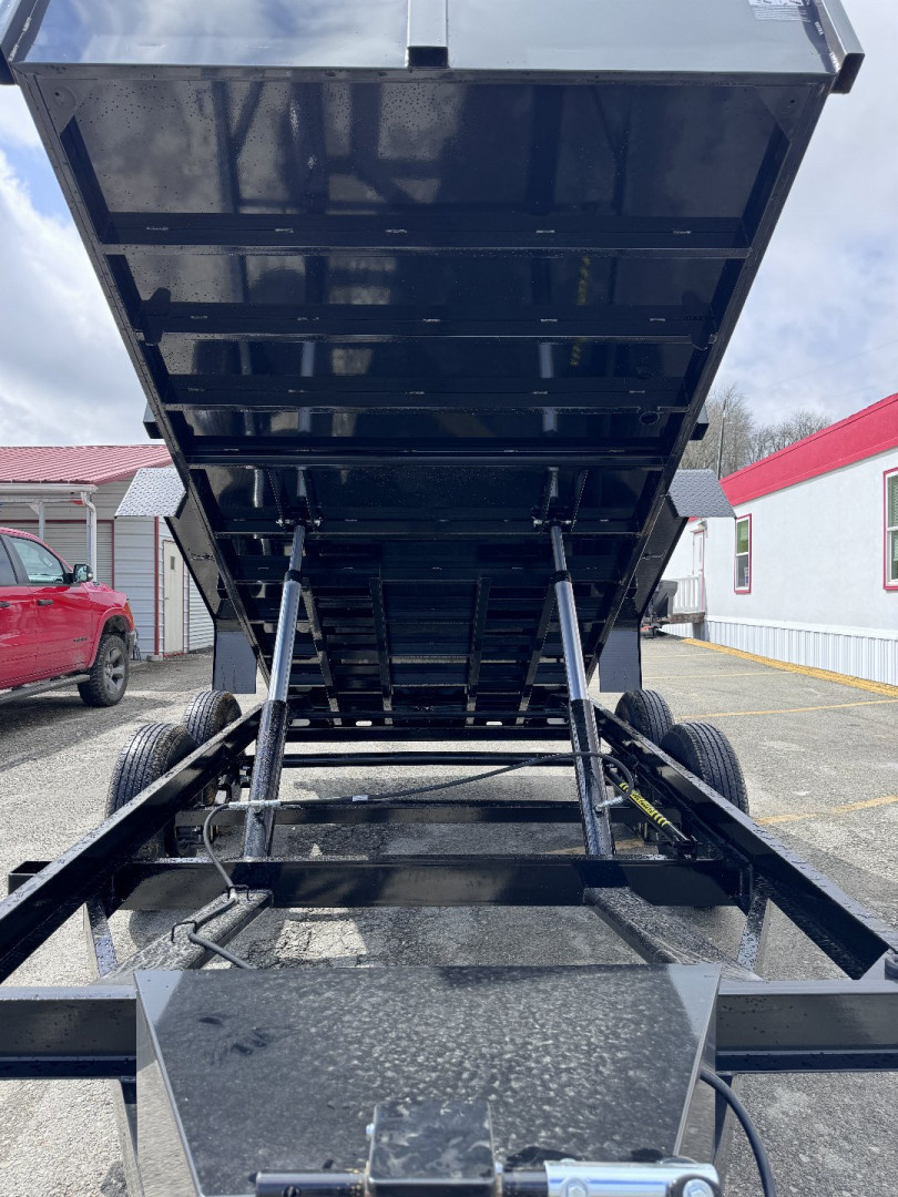 New 2026 BWise 6'9" x 14 HD Lo Pro Equipment Dump w/ Combo Gate