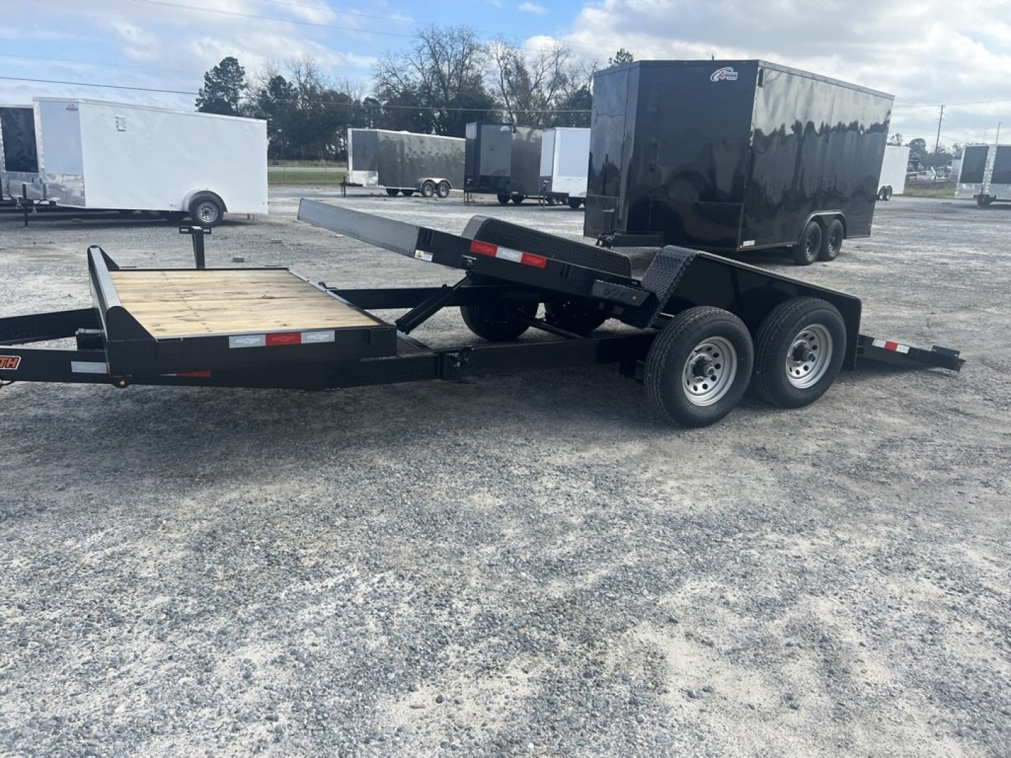 New 2027 Down 2 Earth Trailers 82" x 18' Equipment Trailer – 7K GVWR